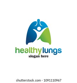 Lungs Logo Icon Design