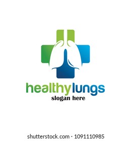 lungs logo icon design