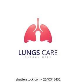lungs logo icon vector illustration design