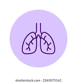 Lungs pentaglow , vector, pixel perfect, illustrator file