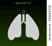 Lungs vector illustration