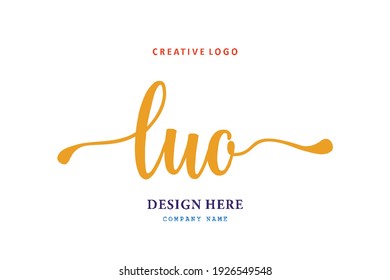 Das LUO-Zeichen-Logo ist einfach, leicht verständlich und überzeugend