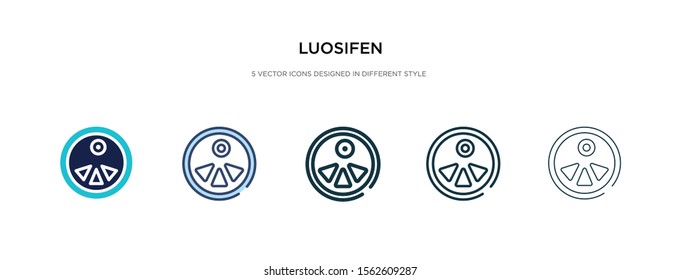 luosifen icon in different style vector illustration. two colored and black luosifen vector icons designed in filled, outline, line and stroke style can be used for web, mobile, ui svg