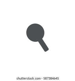 lupa icon. sign design