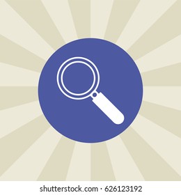 lupa icon. sign design. background