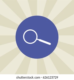 lupa icon. sign design. background