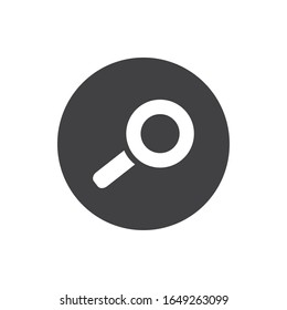 Lupe blockiert flaches Icon-Design, Social Media Multimedia Kommunikation Digital Marketing Internet Web und Verbinden Vektorillustration-Illustration
