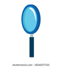Lupe design, search tool and magnifying glass theme Vector illustration