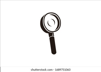 lupe icon vector illustration. search, zoom icon.