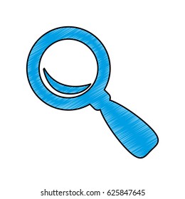 Lupe magnifying glass