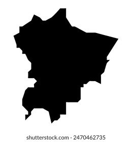 Luquillo map, administrative division of Puerto Rico. Vector illustration.