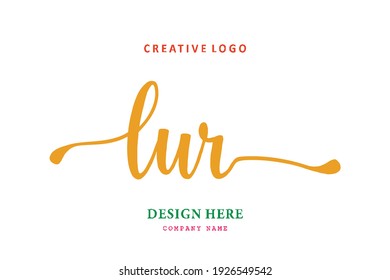 El logotipo de la inscripción LUR es sencillo, fácil de entender y con autoridad