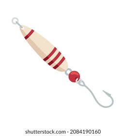 lure fishing with one hook