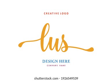 LUS lettering logo is simple, easy to understand and authoritative