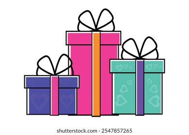 Cajas de regalo exuberantes para elevar su experiencia de regalo, soluciones de envoltura coloridas de moda para cada ocasión, caja de regalo brillante Elegancia para todos los eventos especiales