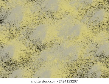 Lush golden-gray backdrop for textiles or fabrics.  Natural linear motifs for business concepts, prints, covers, backgrounds or textures, interior solutions, scrapbooking, tiles or camouflage. Vector