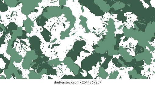 A lush green abstract background with organic patterns, eco-campaigns, or wellness designs. The white center offers customization space.