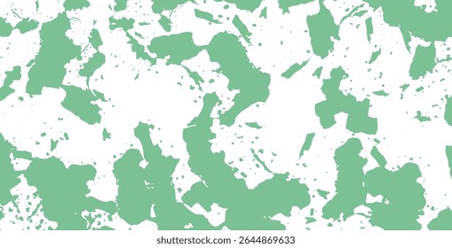A lush green abstract background with organic patterns, perfect for nature themes, eco-campaigns, or wellness designs. The white center offers customization space.
