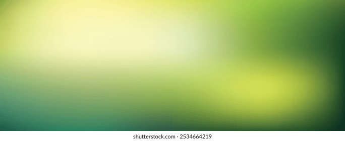 Lush green gradient vector with leaf patterns, smooth transitions from bright lime green to deep forest green, glowing highlights, nature-inspired, clean and crisp