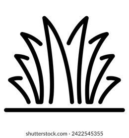 Lush Green Icon Spring, for uiux, web, app, infographic, etc