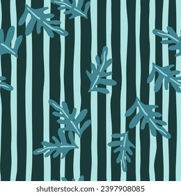 Lush green leaves and exotic plants in a seamless pattern, ideal for vibrant summer textiles and nature-inspired wallpapers.