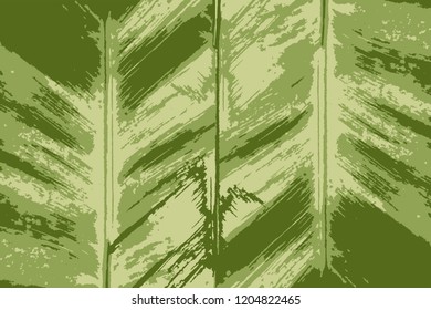 a lush green leaves vector EPS 10 top view element 3 shade colour for graphic design, pattern, banner size, Texture Background, Packaging, website, Digital media  .