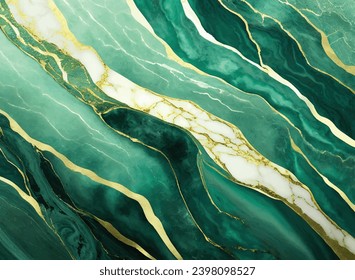 Lush Green Serpentine Marble Texture with Subtle Veins