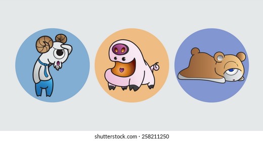 lust gluttony sloth characters