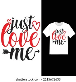 Lust Love Me, Happy Valentine Day Gifts, Heart Love Calligraphy Style Design