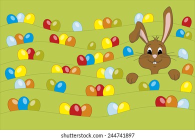 Lustier bunny, happy Easter