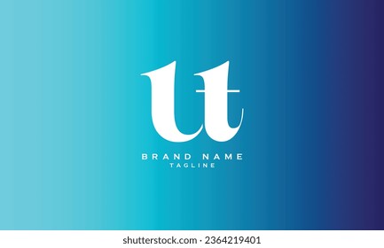 LUT, LTU, ULT, UTL, TUL, TLU, UT, TU, LT, TL, Abstract initial monogram letter alphabet logo design