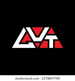 Diseño del logotipo de la letra del triángulo LUT con forma triangular. Monograma de diseño del logotipo del triángulo LUT. Plantilla de logotipo del vector del triángulo LUT con color rojo. Logotipo triangular LUT Diseño sencillo, elegante y lujoso.