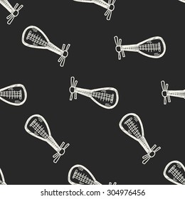 lute doodle seamless pattern background