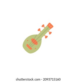 Lute - Flat Icon Design