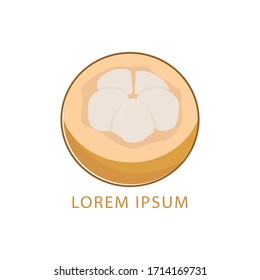 vector del logotipo de frutas. frutas indonesias.