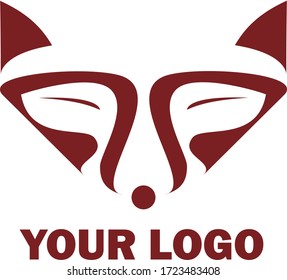 The Luwak Or Mongoose Or Civet Red Logo