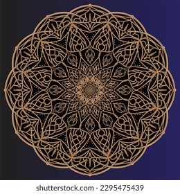 luxary decorative mandala background vector
