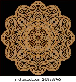 luxary decorative mandala background vector