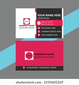 LUXARY VISITING CARD TEMPLATE VECTOR STYLE