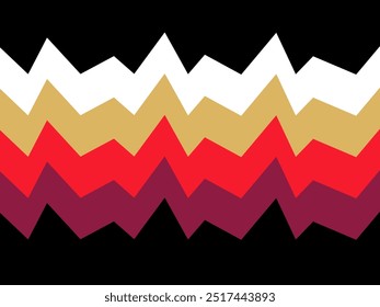 Luxe Vibes, Red and Gold Abstract Texture Vector