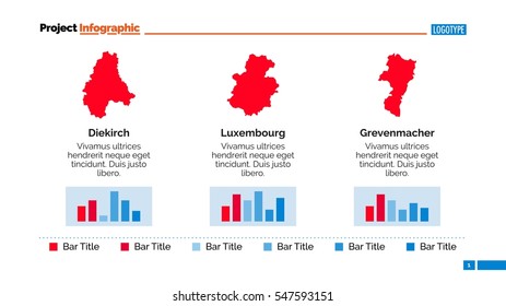 Luxembourg administrative division slide template