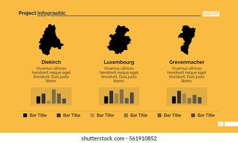 Luxembourg administrative division slide template
