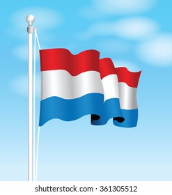 luxembourg flag