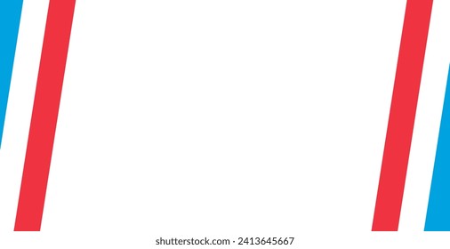 Luxembourg flag wave isolated on png or transparent background vector illustration.