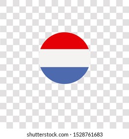 luxembourg icon sign and symbol. luxembourg color icon for website design and mobile app development. Simple Element from countrys flags collection for mobile concept and web apps icon.