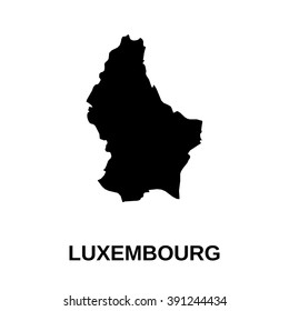 Luxembourg - map