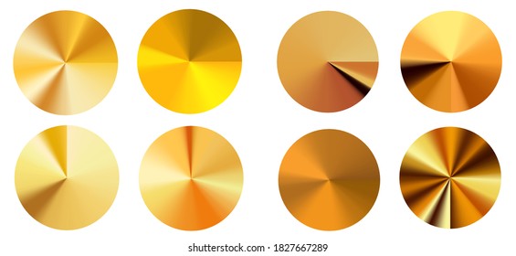 Luxery golden disk background glow light efect. Hot with space for your message. Vector illustration EPS 10 for design presentation, brochure layout page, cover book or magazine, flyer party, banner