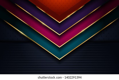 luxorious modern colorful abstract background