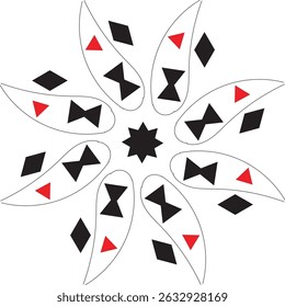 Luxuriös   Modell einzigartiges Mandala Design 