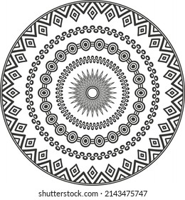 Luxuary mandala vector design template